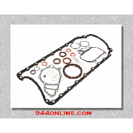 lower engine gasket set 924s- 944 - 951 - 944s and  944s2 