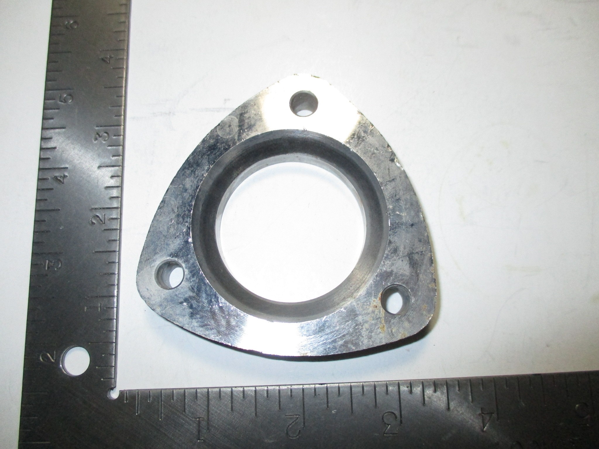 flange for updated waste gate pipe