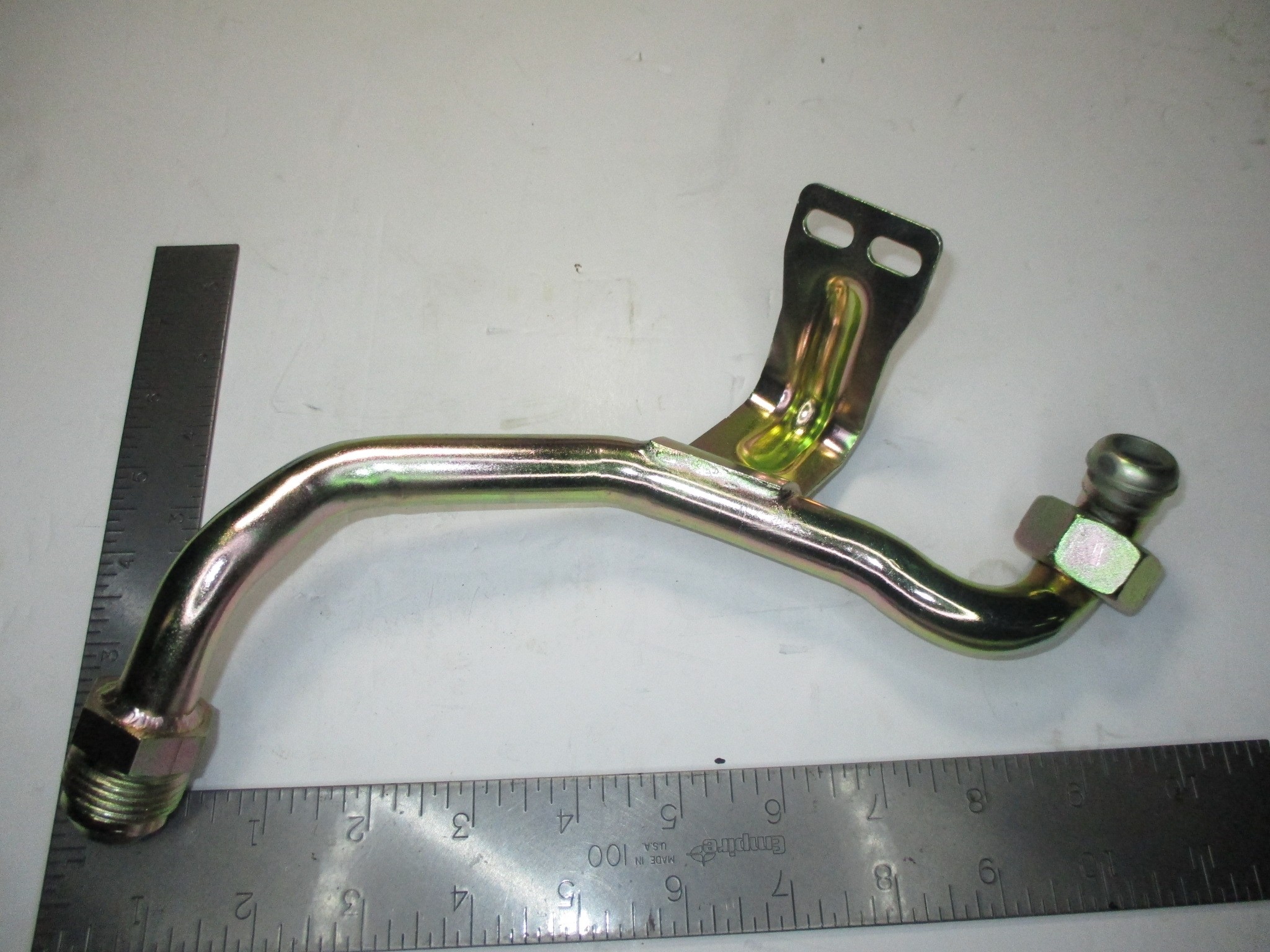 hard upper oil pipe on cooler 944 turbo 86 to 91 new