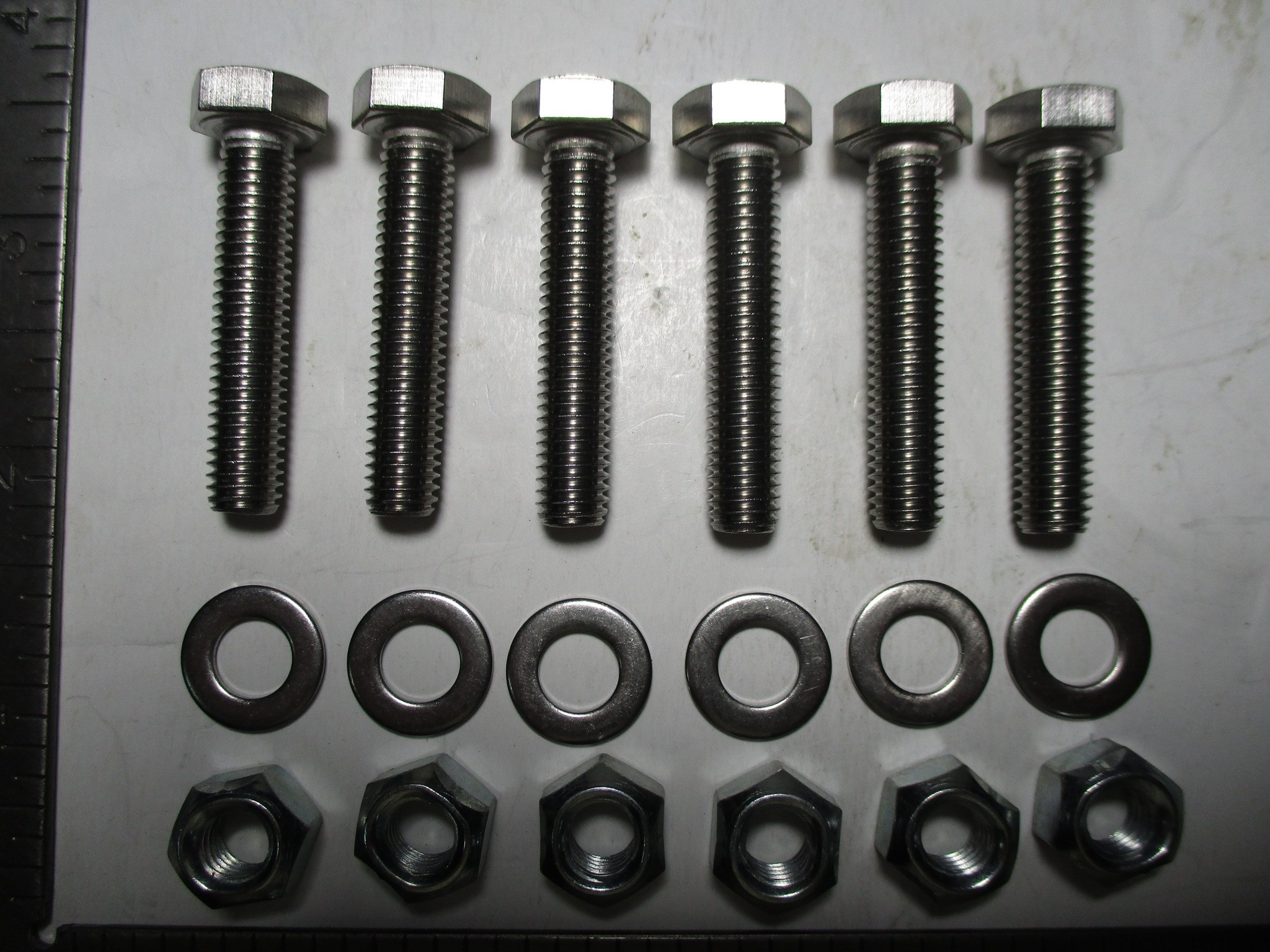 exhaust down pipe hardware kit