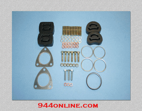 Exhaust Stud Nut And Seal Kit 944s 944s2 deluxe kit
