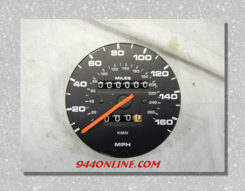 Speedometer 160 M.P.H.